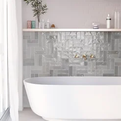 Carrelage Effet Zellige NOLITA Gris 6,5x20 - Les Carreaux de Jean-Les Carreaux De Jean  Online