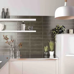 Carrelage Effet Zellige NARA Noir Mate 7,5x30cm - Les Carreaux de Jean-Les Carreaux De Jean  Clearance