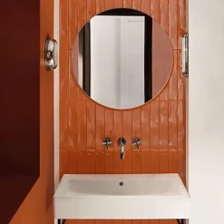 Carrelage Effet Zellige Orange LUZ Aragosta 5,3x30cm - Les Carreaux de Jean-Les Carreaux De Jean  Outlet