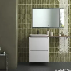 Gioia Materia Carrelage Effet Zellige Vert COLO Gloss 5x15 vert - Les Carreaux de Jean