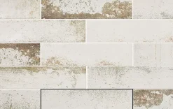 carrelage effet zellige 6,3x25 cm magnetism WHITE-Concept Mosaïque Best