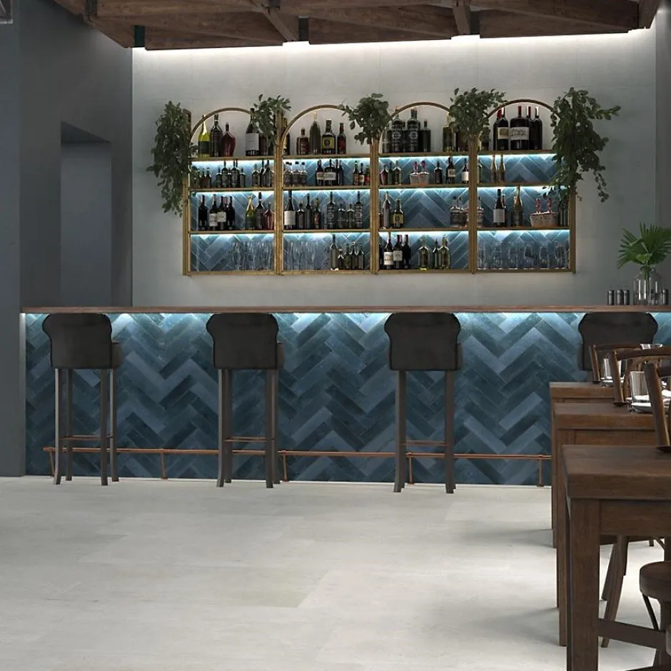 Carrelage effet zellige 7x28 cm AGADIR LAGO-Concept Mosaïque Hot