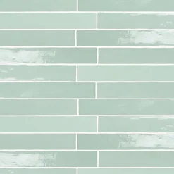 Concept Mosaïque Carrelage effet zellige 6,5x39,6cm FADO ACQUA