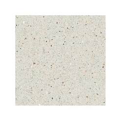 Eiffel art construction Carrelage extérieur antidérapant effet terrazzo uni blanc 20x20 cm MICRA R Blanco
