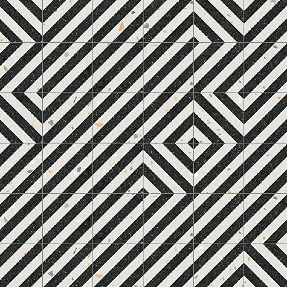 Carrelage extérieur antidérapant effet terrazzo 80x80 cm NIZA-R Antideslizante Beige-Eiffel art construction Sale