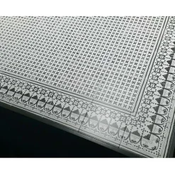 Aelle Carrelage Carrelage extérieur antidérapant effet pierre blanco 120x120 cm SEINE R BLANCO