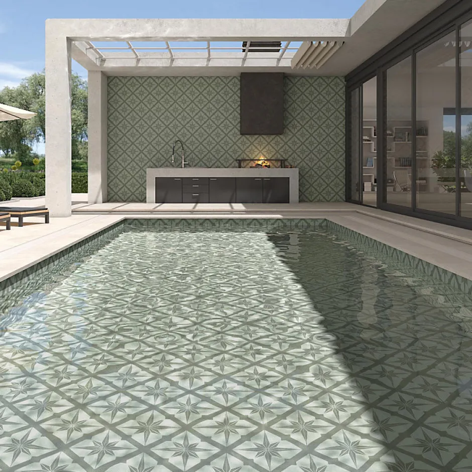 Eiffel art construction Carrelage extérieur antidérapant effet pierre naturelle 30x60 cm BALI beige