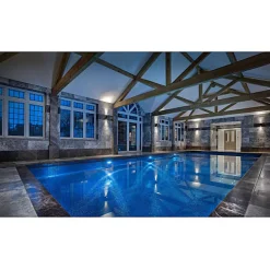 Aelle Carrelage Carrelage extérieur antidérapant effet pierre beige 120x120 cm SEINE R CREMA