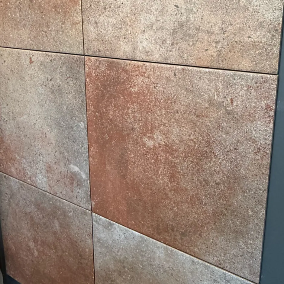 Aelle Carrelage Carrelage extérieur effet pierre méditerranéenne rustique 33,3x33,3 cm - MYK-PALA