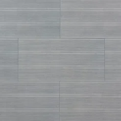 GoodHome Carrelage extérieur Kontempo anthracite 37 x 75 cm (vendu au carton)