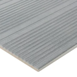 GoodHome Carrelage extérieur Kontempo anthracite 37 x 75 cm (vendu au carton)