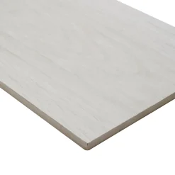 Carrelage extérieur Pinewood blanc 20 x 80 cm-GoodHome Discount