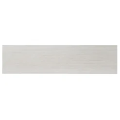 Carrelage extérieur Pinewood blanc 20 x 80 cm-GoodHome Discount