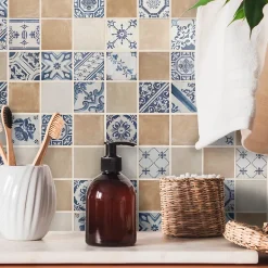 Carrelage Signature Carrelage feuilles longues vert uni 19,5x5,7 cm - prix à la piéce-