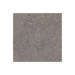 Carrelage grès cérame effet terrazzo Wind 100x100 cm Gris Foncé, Anthracite - Naturel - boîte de 0.99 m2-Gioia Materia