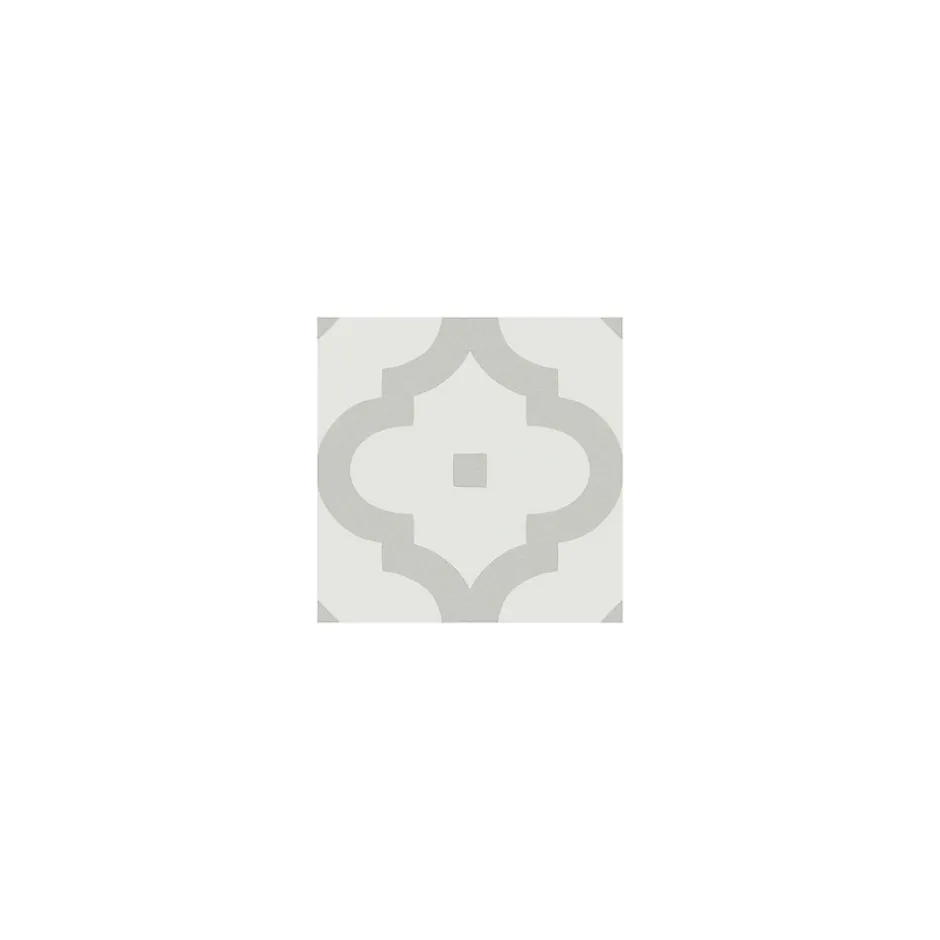 Carrelage grès cérame effet carreau de ciment MAORI LADAKHI 20x20 cm Gris - Mat - boîte de 1 m2-Gioia Materia Clearance