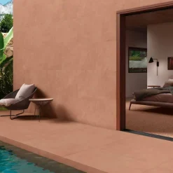 Gioia Materia Carrelage grès cérame effet argile TERRA 120x60 cm Gobi - Naturel - boîte de 1.44 m2