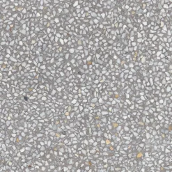 Carrelage grès cérame effet terrazzo PORTOFINO 60x60 cm Gris Moyen - Semi-Poli / Lappato - boîte de 01.06 m2-Gioia Materia Sale