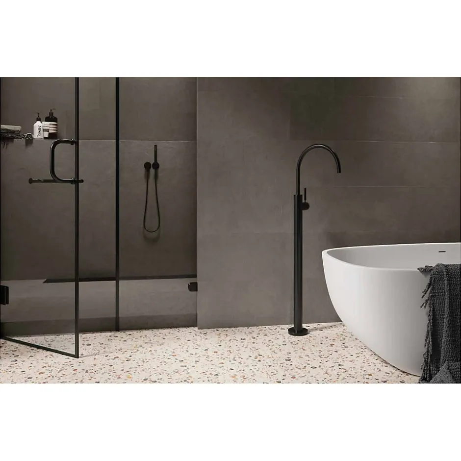 Gioia Materia Carrelage grès cérame effet argile TERRA 60x30 cm Neve - Motif en relief - boîte de 1.08 m2