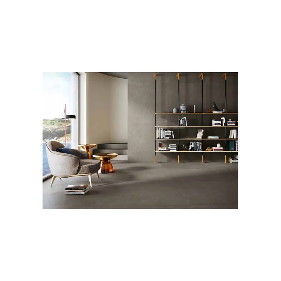 Carrelage grès cérame effet argile TERRA 120x60 cm Coral - Naturel - boîte de 1.44 m2-Gioia Materia New