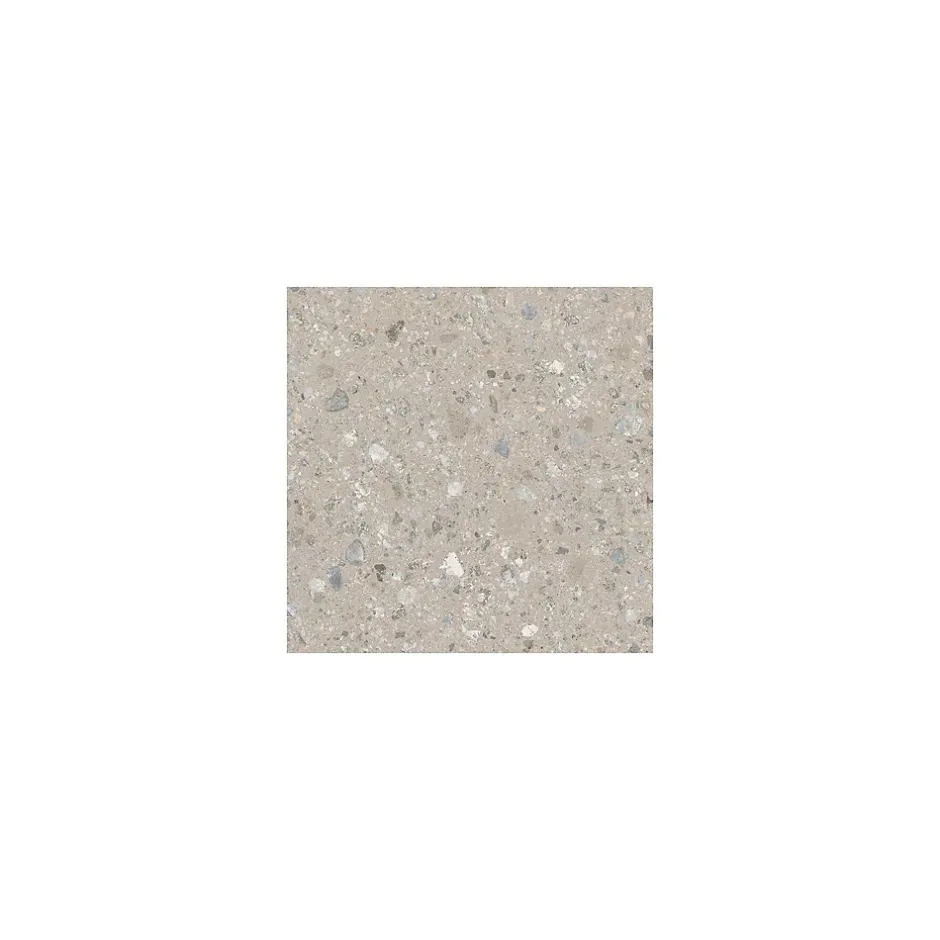 Gioia Materia Carrelage grès cérame effet pierre PANGEA JANTY 120x120 cm Greige (gris/beige) - Naturel - boîte de 1.44 m2