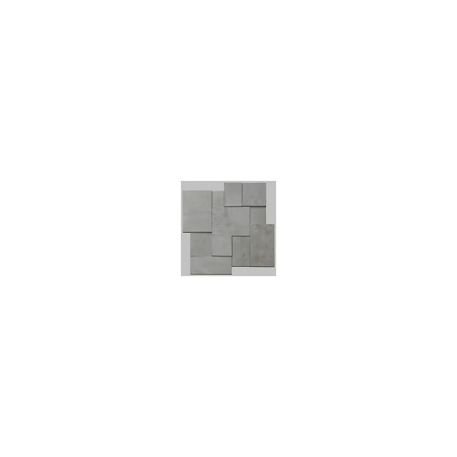 Gioia Materia Carrelage grès cérame effet ciment brut REGENERATION 90x90 cm Gris Foncé, Anthracite - Semi-Poli / Lappato - boîte de 0.80 m2