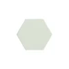 Carrelage grès cérame effet graphique KROMATIKA Hexagone Hexagone 11.6x10.1 cm Vert Pastel - Mat - boîte de 0.44 m2-Gioia Materia Clearance