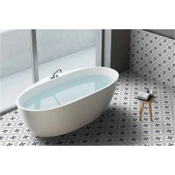 Gioia Materia Carrelage grès cérame effet carreau ciment PARIS LUNA 25x25cm 25x25 cm Amande - Mat - boîte de 1.13 m2