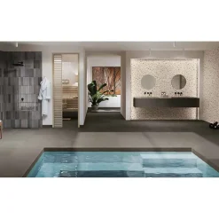 Carrelage grès cérame effet argile TERRA 120x60 cm Neve - Naturel - boîte de 1.44 m2-Gioia Materia Sale