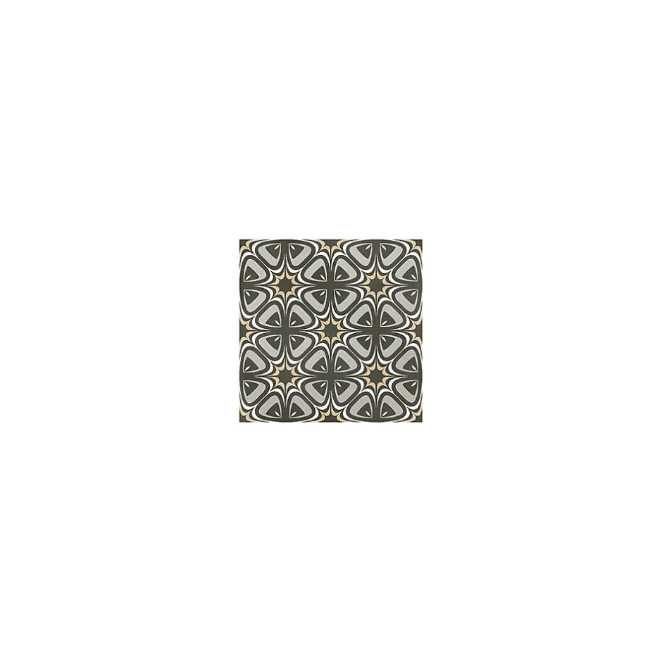 Gioia Materia Carrelage grès cérame effet carreau ciment POP TILE Carnegie 15x15cm 15x15 cm - Satiné - boîte de 1 m2