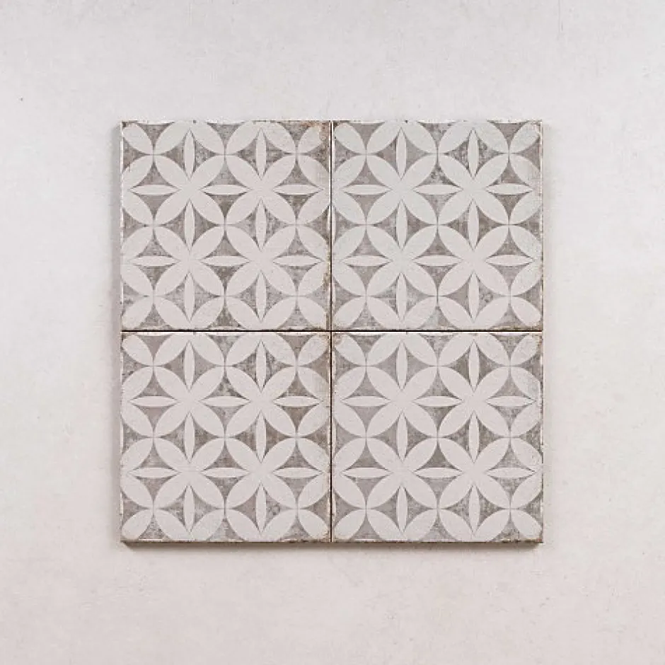 Carrelage Imitation Carreaux de Ciment GRAFTON 20x20 Abbey Taupe - Les Carreaux de Jean-Les Carreaux De Jean Online