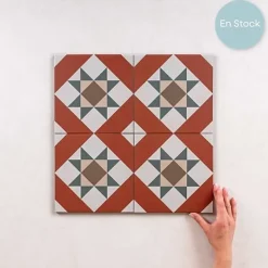 Carrelage Imitation Carreaux de Ciment KOMPAS 20x20 Vetro - Les Carreaux de Jean-Les Carreaux De Jean  Best