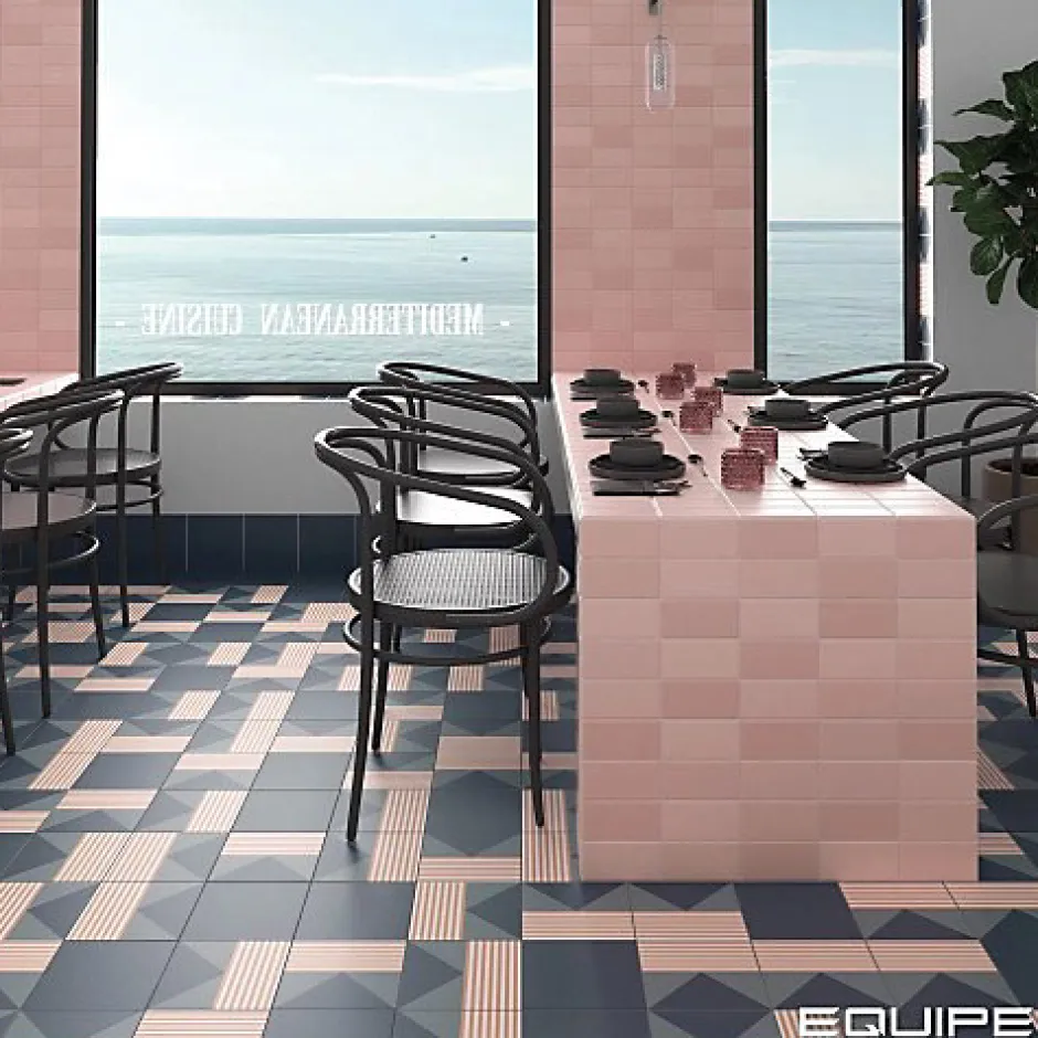 Carrelage Imitation Carreaux de Ciment BAUHOME 20x20 Stritch Cold - Les Carreaux de Jean-Gioia Materia Online