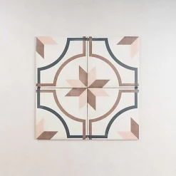 Carrelage Imitation Carreaux de Ciment ART NOUVEAU DECOR 20x20 Embassy Colour - Les Carreaux de Jean-Gioia Materia Hot