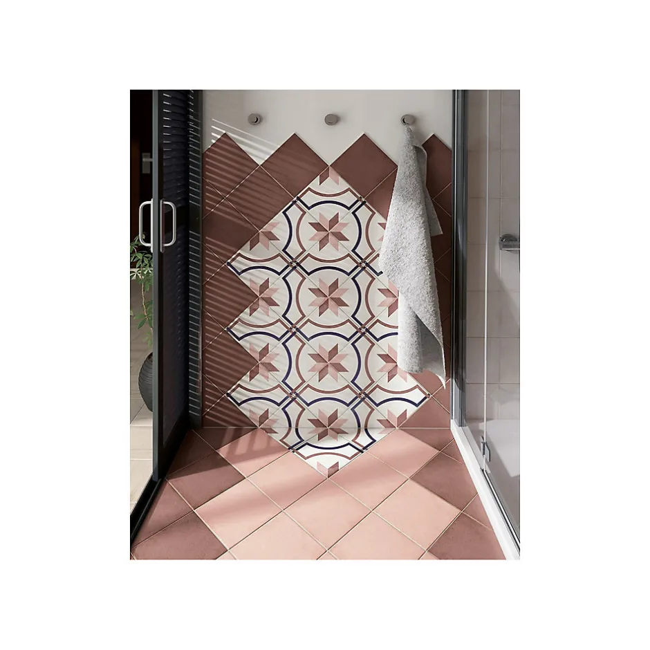 Carrelage Imitation Carreaux de Ciment ART NOUVEAU DECOR 20x20 Embassy Colour - Les Carreaux de Jean-Gioia Materia Hot