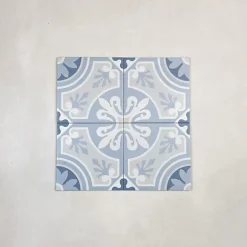 Carrelage Imitation Carreaux de Ciment LA MADELEINE 20x20 Lilou Ocean - Les Carreaux de Jean-Les Carreaux De Jean Hot