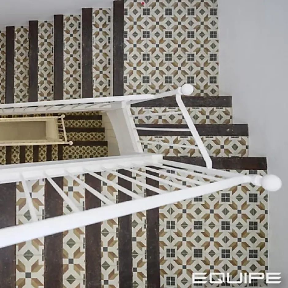 Gioia Materia Carrelage Imitation Carreaux de Ciment ART NOUVEAU DECOR 20x20 Empire Colour - Les Carreaux de Jean