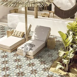 Les Carreaux De Jean  Carrelage Imitation Carreaux De Ciment LOFT FLOOR 20x20 Toledo - Les Carreaux de Jean