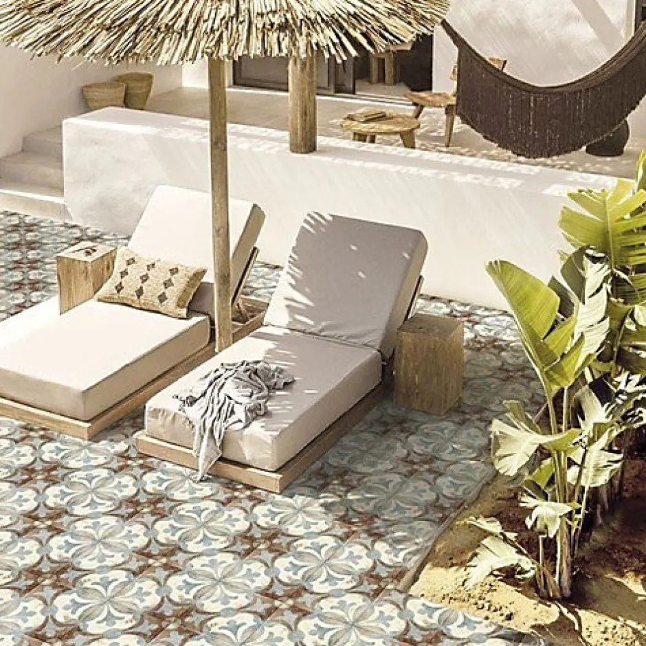 Les Carreaux De Jean Carrelage Imitation Carreaux De Ciment LOFT FLOOR 20x20 Toledo - Les Carreaux de Jean