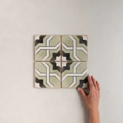 Les Carreaux De Jean Carrelage Imitation Carreaux De Ciment 12,5x12,5 CASABLANCA Torres - Les Carreaux de Jean