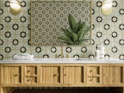 Les Carreaux De Jean  Carrelage Imitation Carreaux De Ciment 12,5x12,5 CASABLANCA Torres - Les Carreaux de Jean