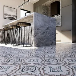 Carrelage Imitation Carreaux de Ciment Ada FIORENTINA 15x15 - Les Carreaux de Jean-Les Carreaux De Jean 