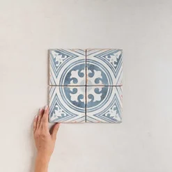 Carrelage Imitation Carreaux De Ciment 12,5x12,5 CASABLANCA Anfa - Les Carreaux de Jean-Les Carreaux De Jean Outlet