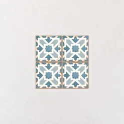 Les Carreaux De Jean Carrelage Imitation Carreaux De Ciment 12,5x12,5 CASABLANCA Gaza - Les Carreaux de Jean