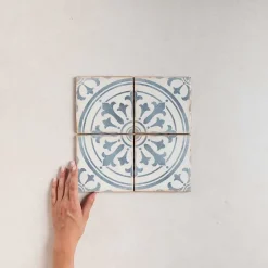 Les Carreaux De Jean Carrelage Imitation Carreaux De Ciment 12,5x12,5 CASABLANCA Ziane - Les Carreaux de Jean