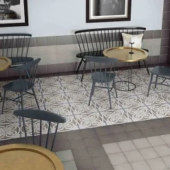 Gioia Materia Carrelage Imitation Carreaux de Ciment ART NOUVEAU DECOR 20x20 Music Hall - Les Carreaux de Jean