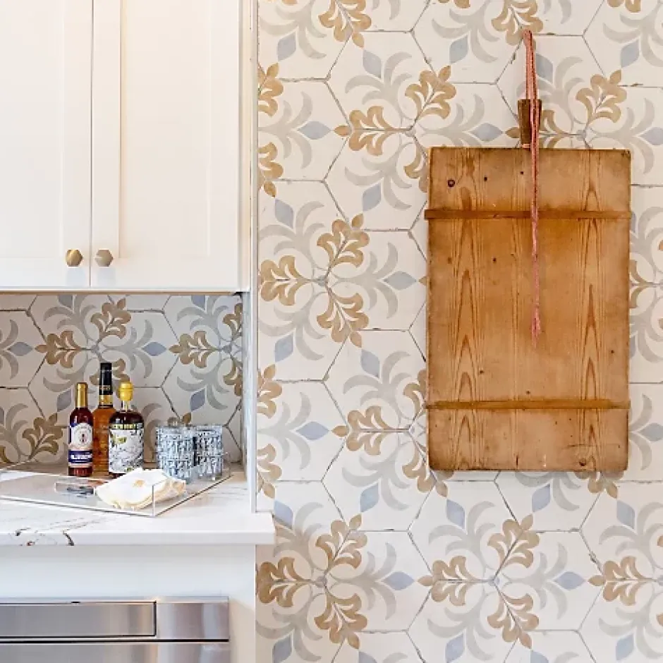 Les Carreaux De Jean Carrelage Imitation Carreaux de Ciment BOHEMIA 21x25 Lola - Les Carreaux de Jean