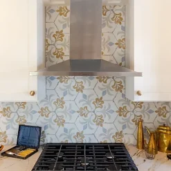 Les Carreaux De Jean Carrelage Imitation Carreaux de Ciment BOHEMIA 21x25 Lola - Les Carreaux de Jean