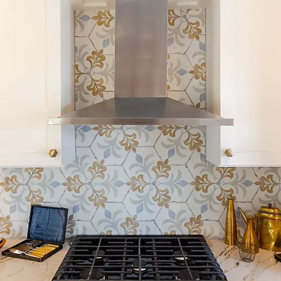 Les Carreaux De Jean Carrelage Imitation Carreaux de Ciment BOHEMIA 21x25 Lola - Les Carreaux de Jean