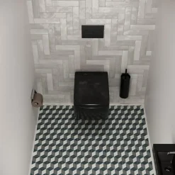 Les Carreaux De Jean Carrelage Imitation Carreaux De Ciment 20x20 LA VILETTE Gustave - Les Carreaux de Jean